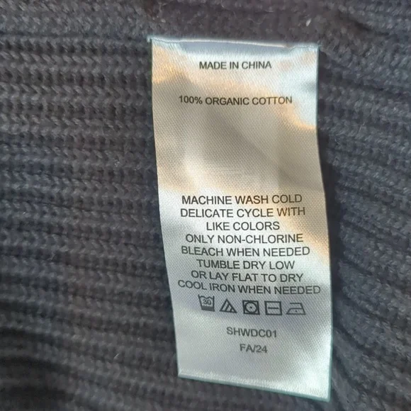 Quince 100% Organic Cotton Oversized Cardigan M - Picture 8 of 8